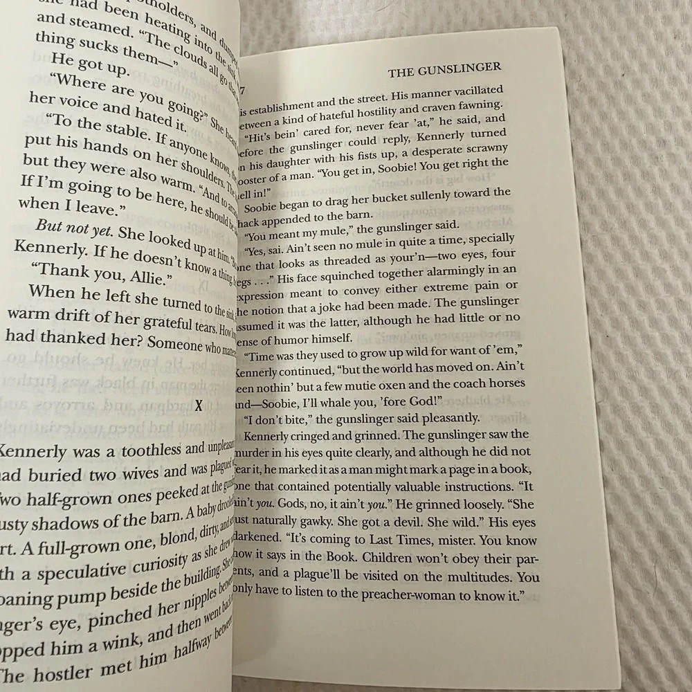 DARK TOWER THE GUNSLINGER STEPHEN KING SCRIBNER paperback